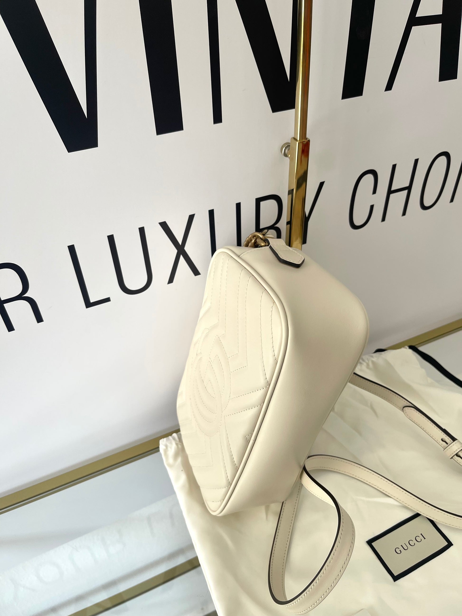 Borsa Camera Bag GG Marmont Matelassé Gucci