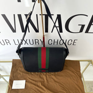 Borsa Techno Web Stripe Gucci