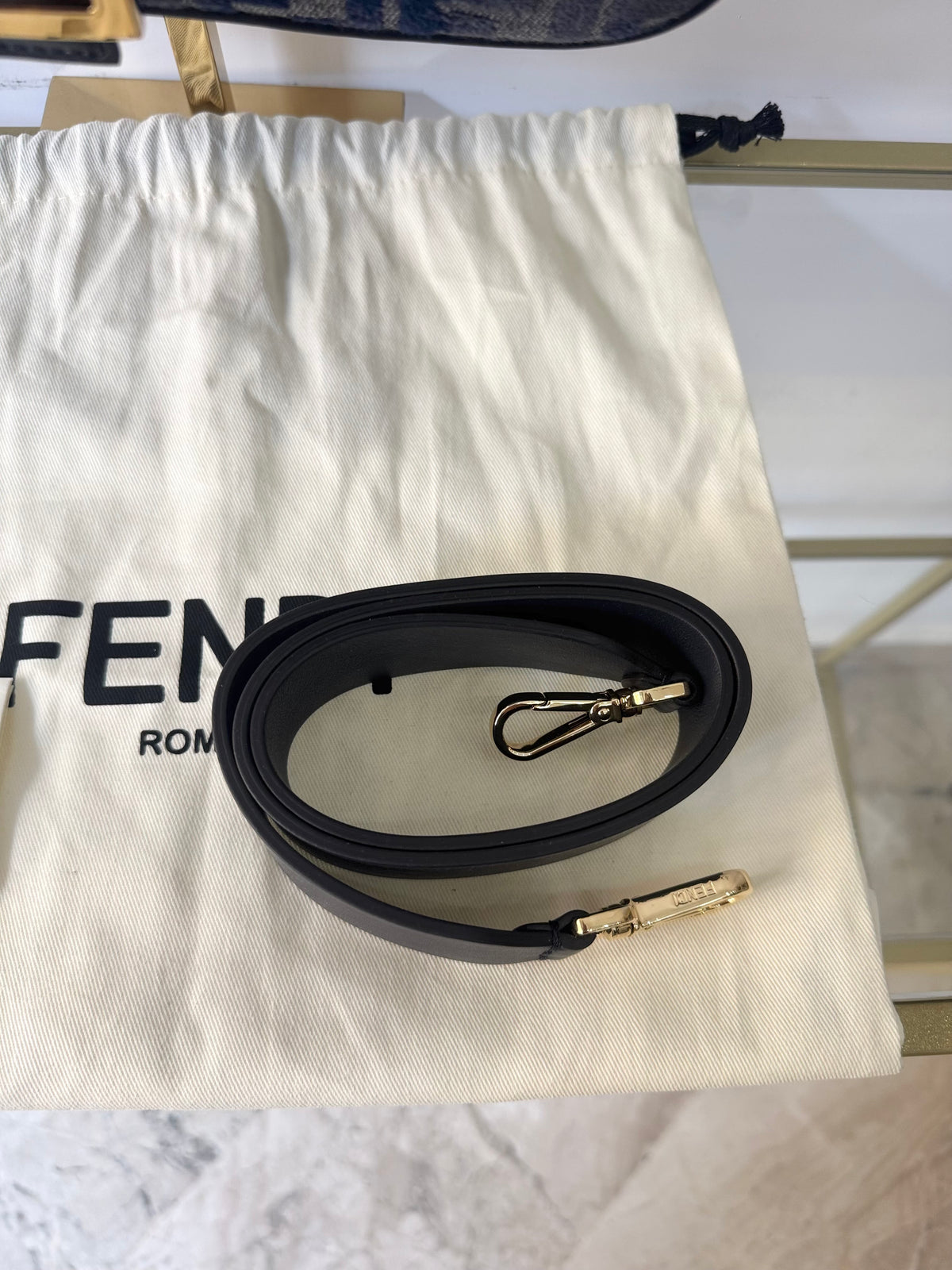 Borsa Baguette FF Fendi