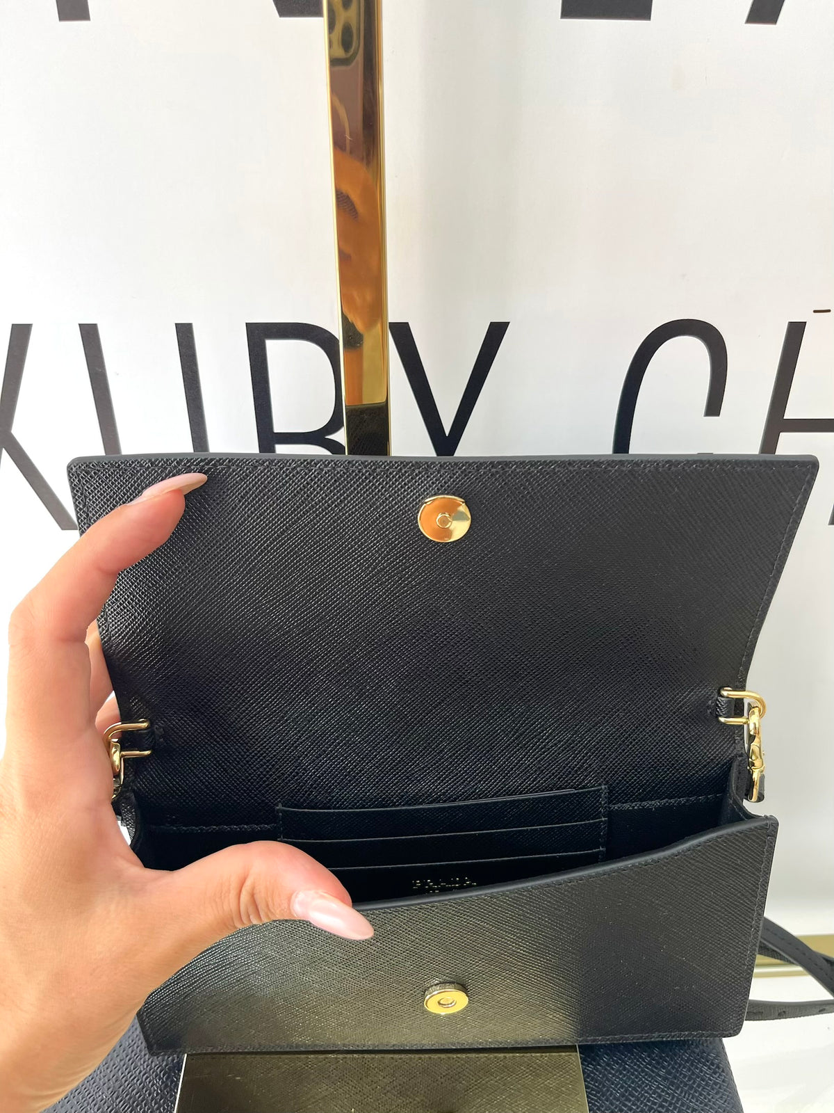 Borsa Mini In Saffiano Prada