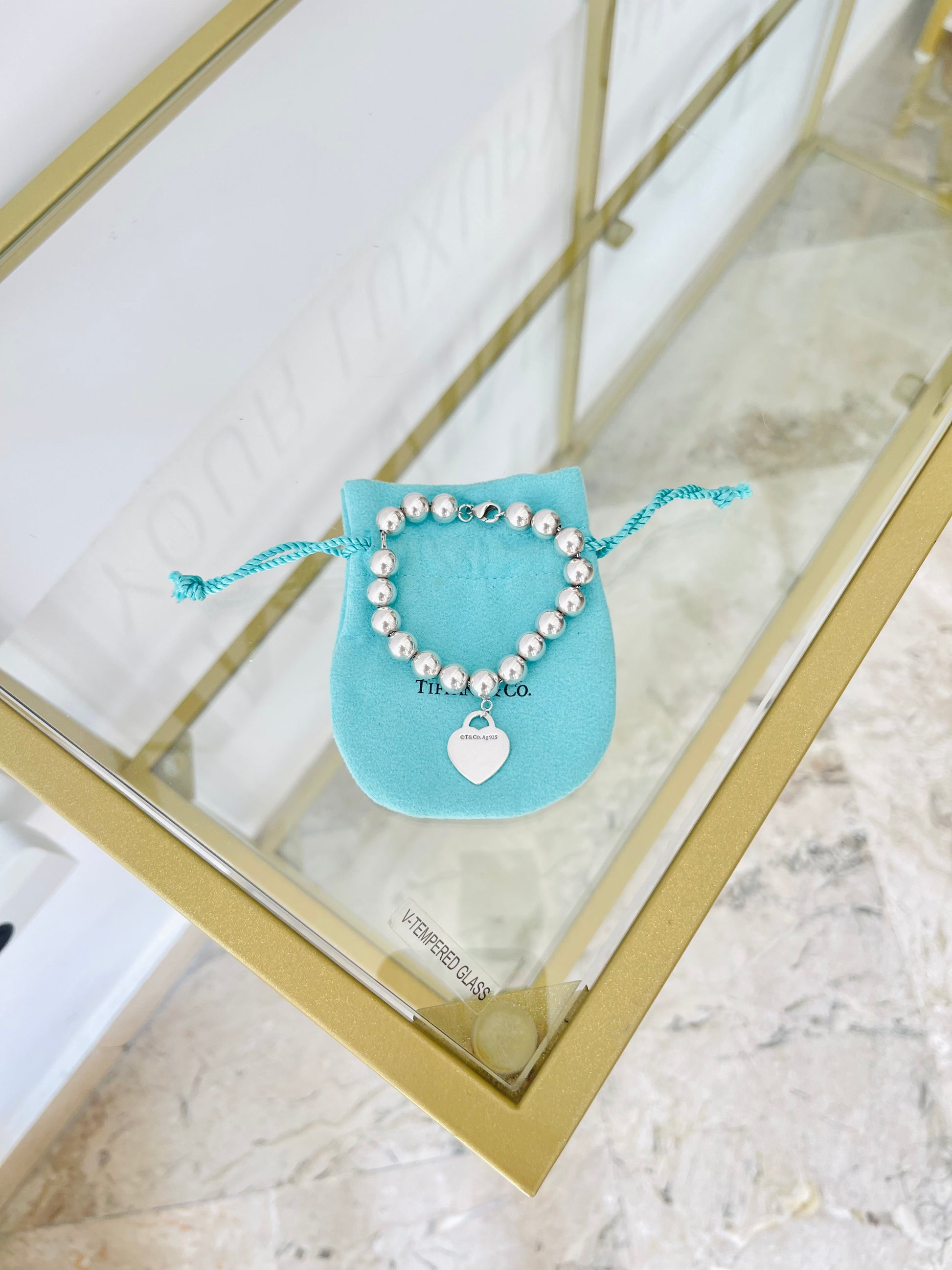 Bracciale Bead Cuore Small Tiffany