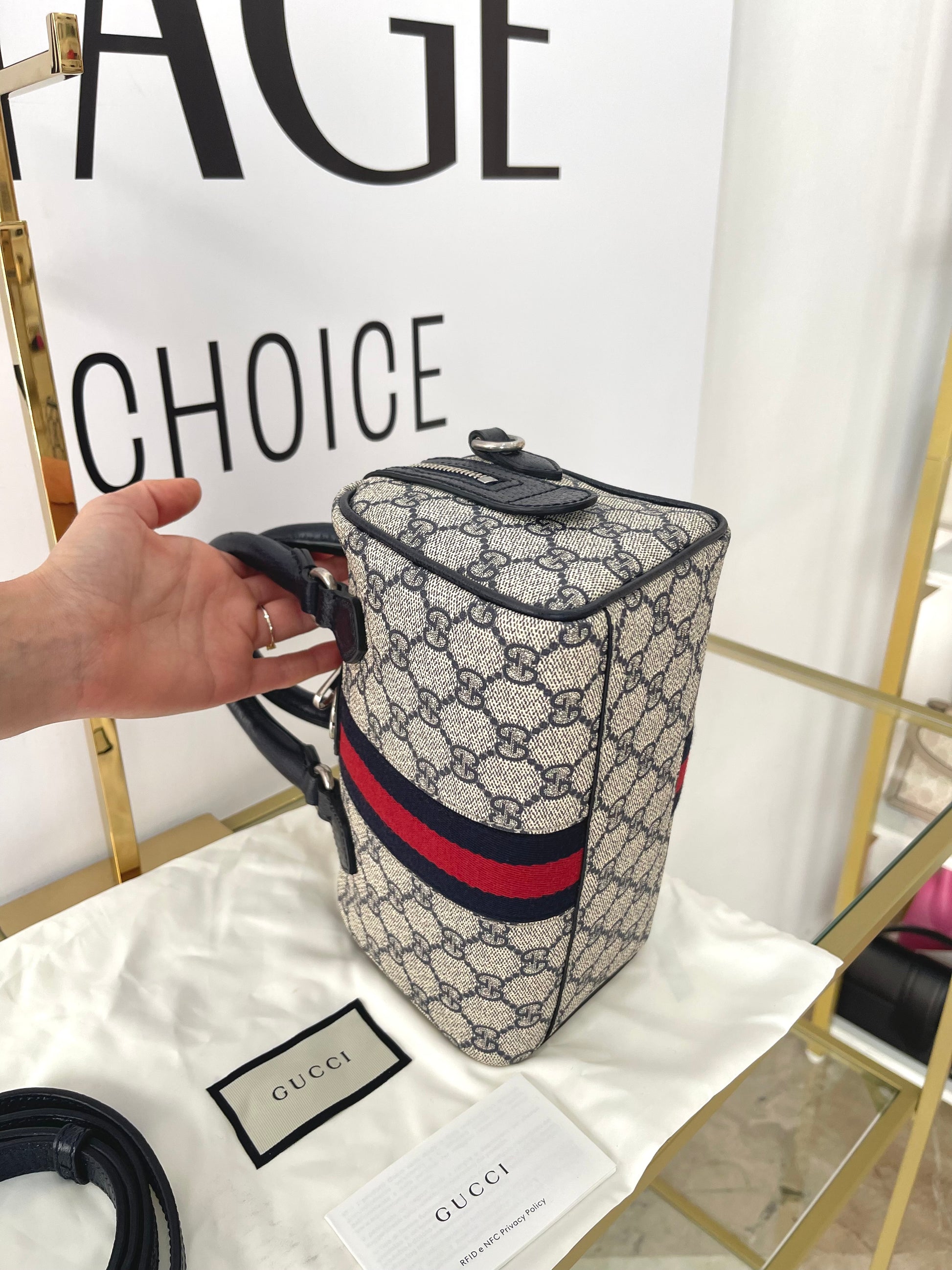 Bauletto Ophidia GG Supreme Gucci