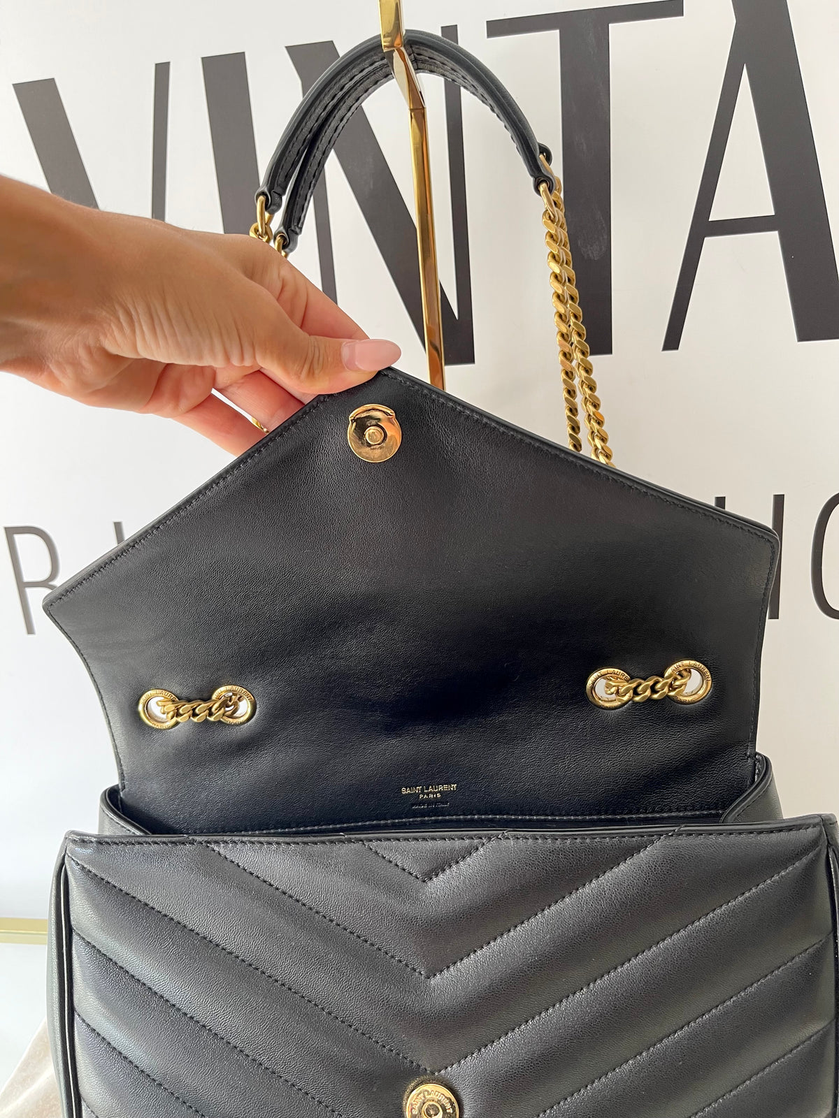 Borsa LouLou Medium Saint Laurent