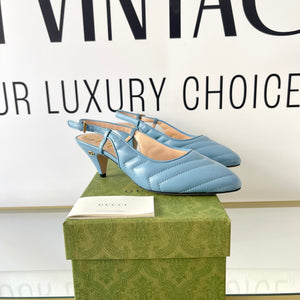 Décolletté Charlotte Chevron Matelassè GG Gucci