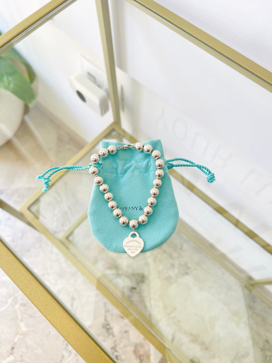 Bracciale Bead Cuore Small Tiffany