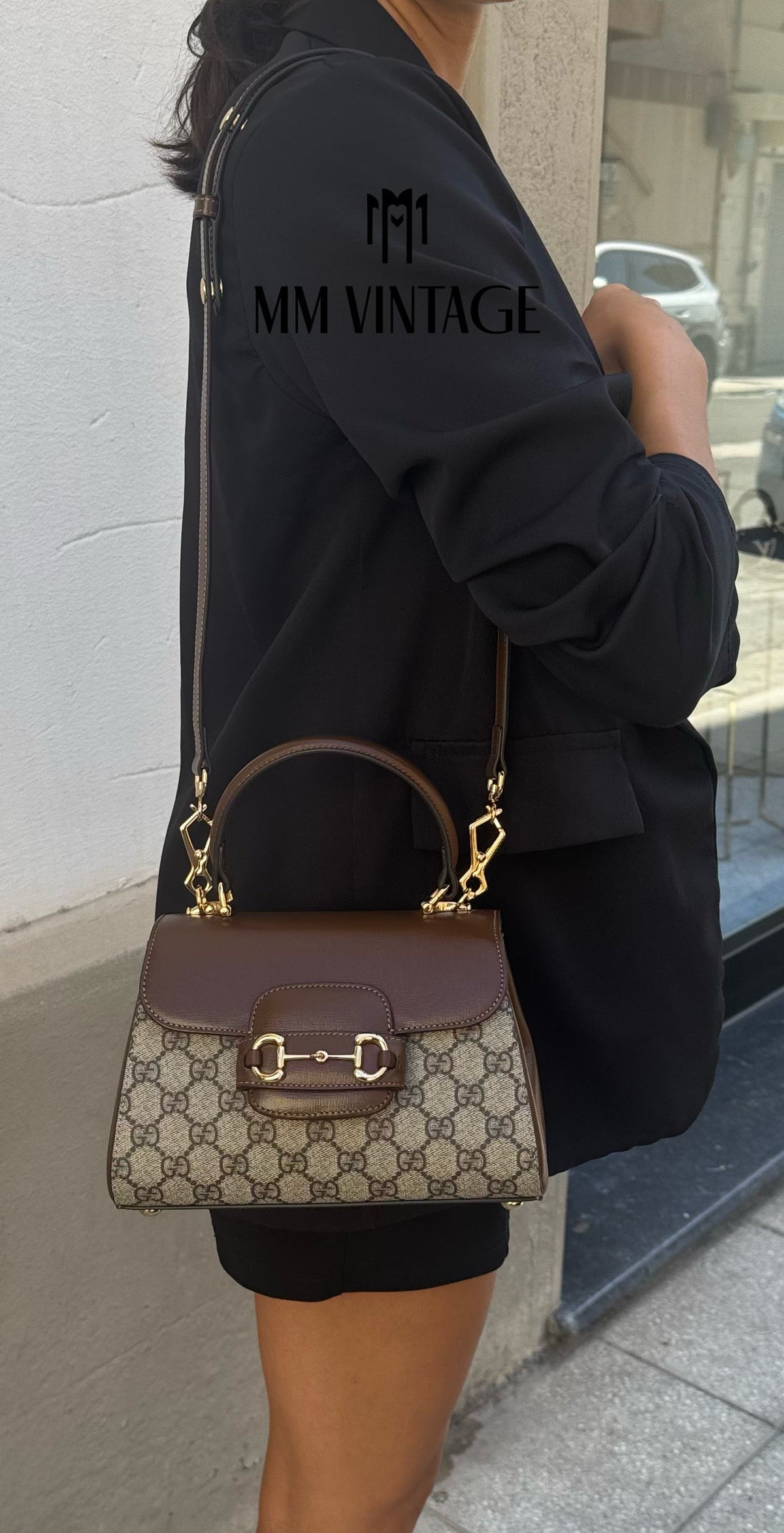 Borsa Horsebit 1955 GG Supreme Gucci