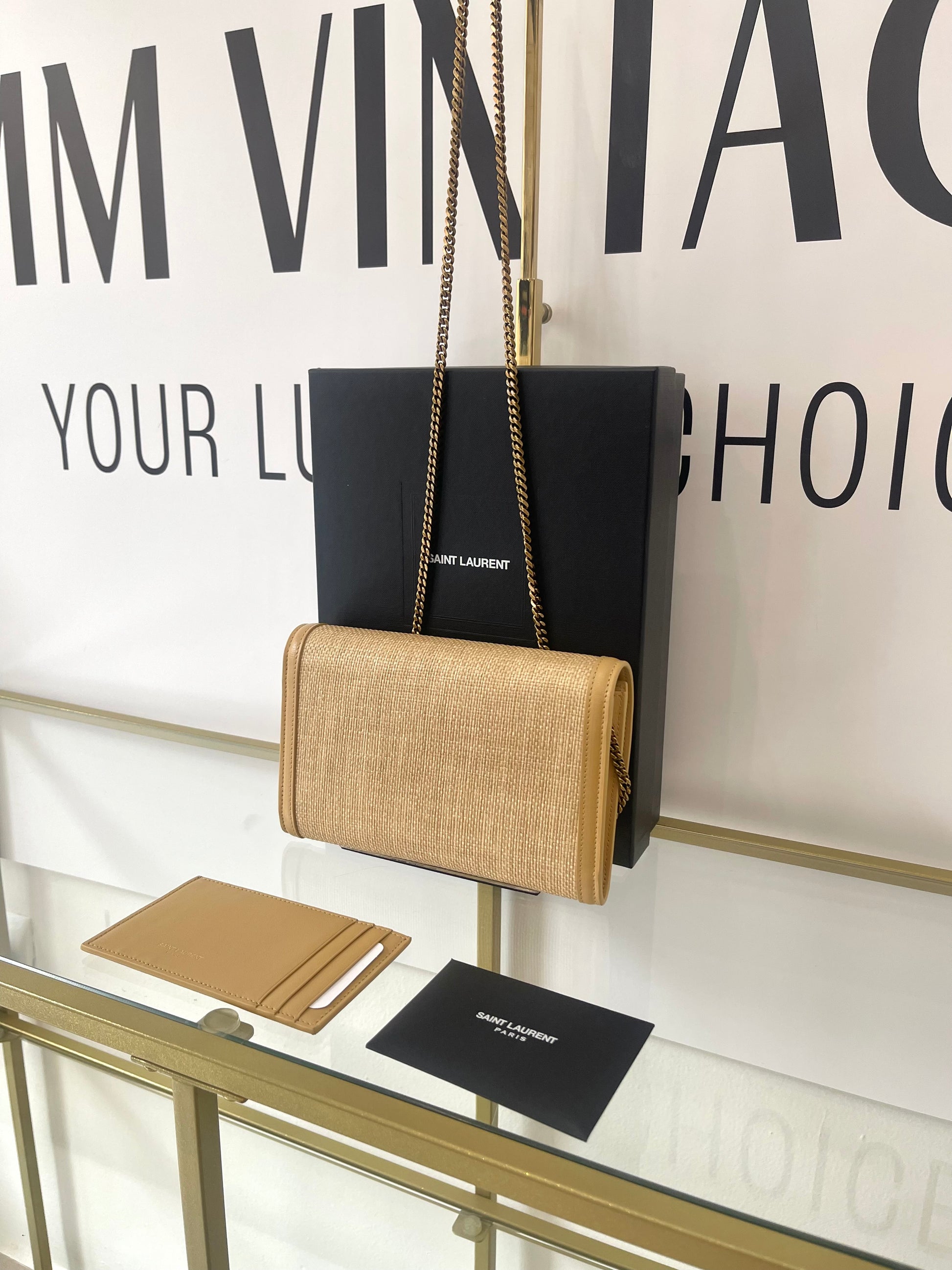 Wallet On Chain Uptown Saint Laurent