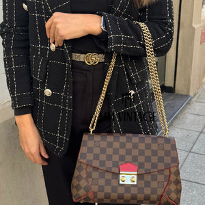 Borsa Caissa Damier Ebéne Louis Vuitton