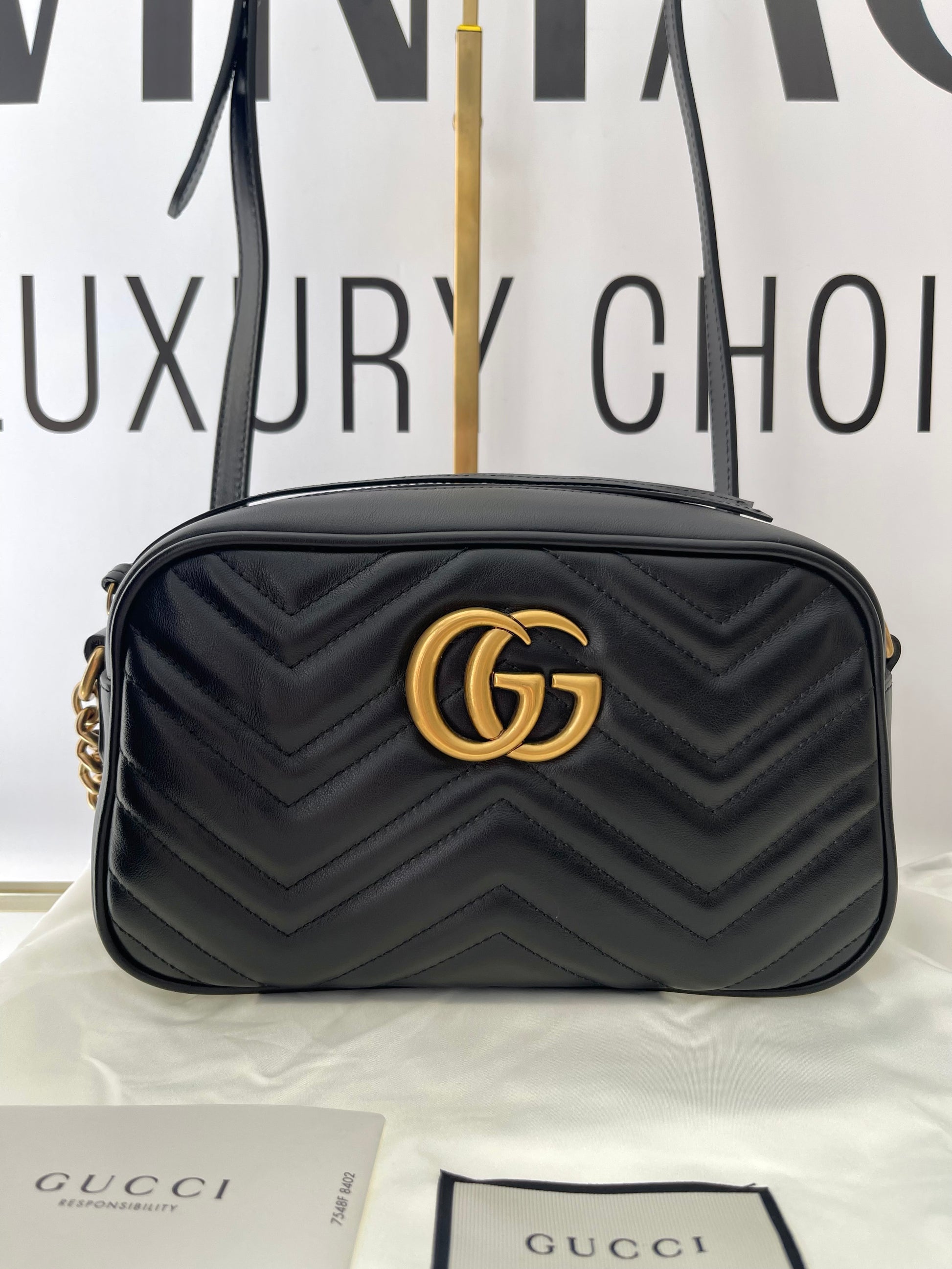 Borsa Camera Bag GG Marmont Matelassé Gucci