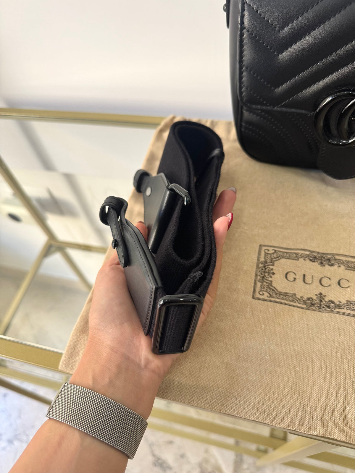 Borsa Marmont Matelassé Gucci
