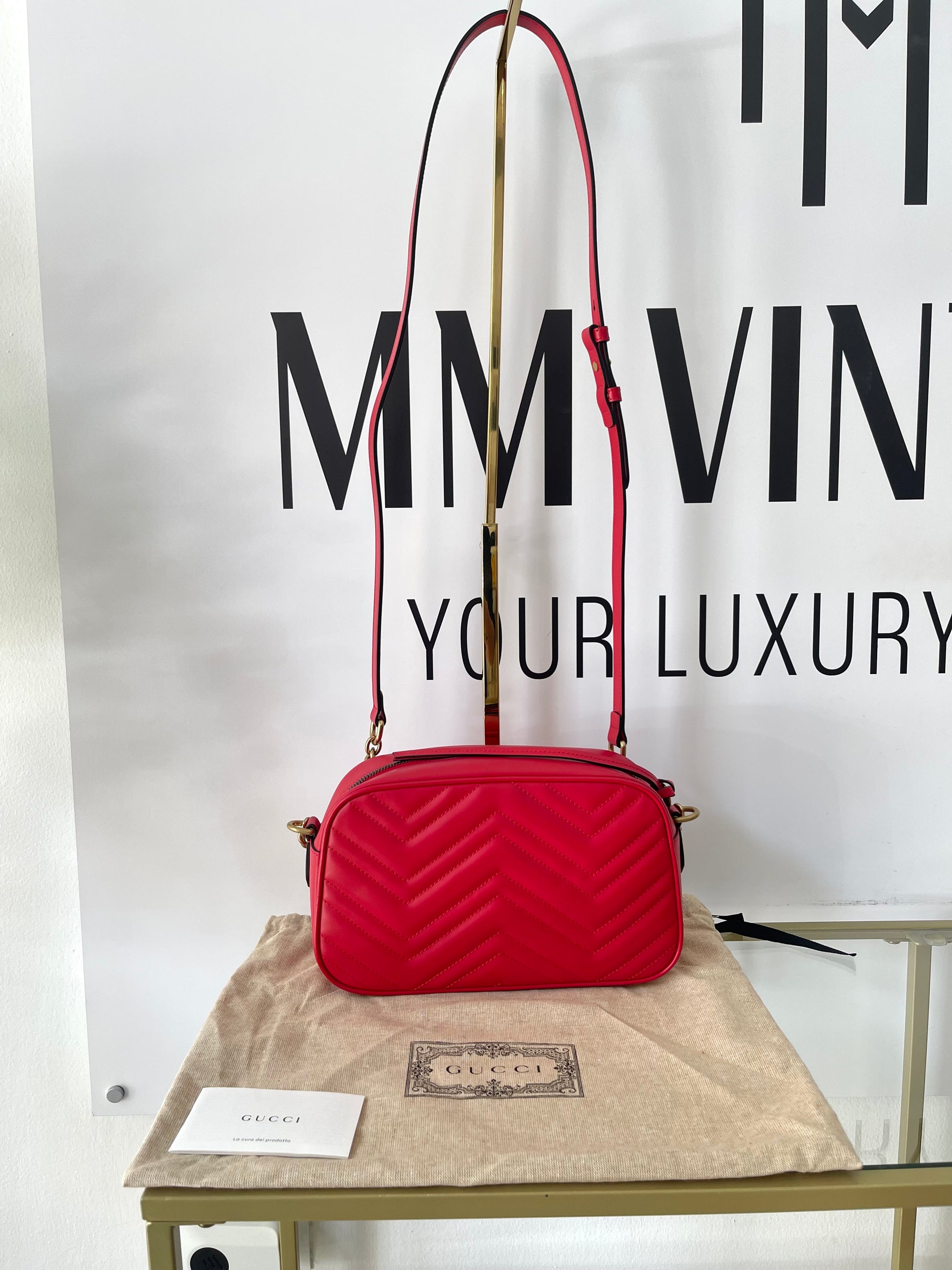 Borsa Camera Bag GG Marmont Matelassé Gucci