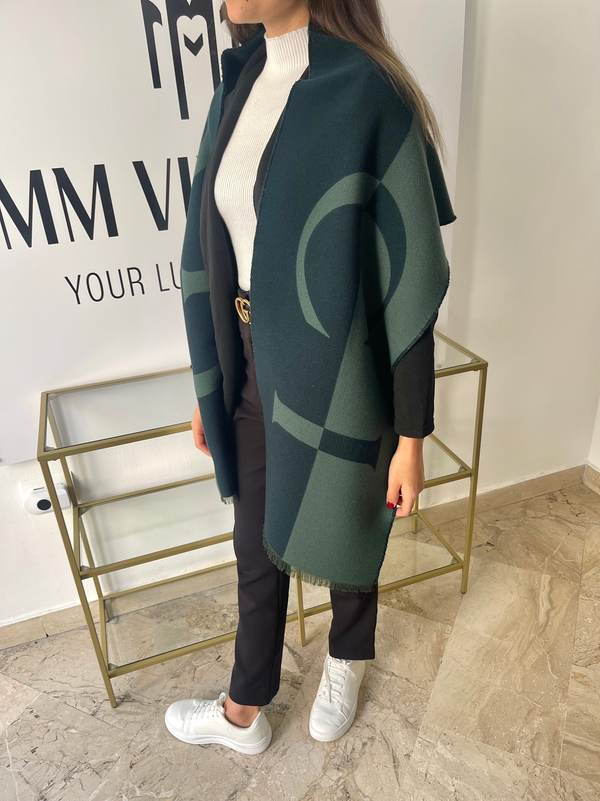 Sciarpa con logo Gucci