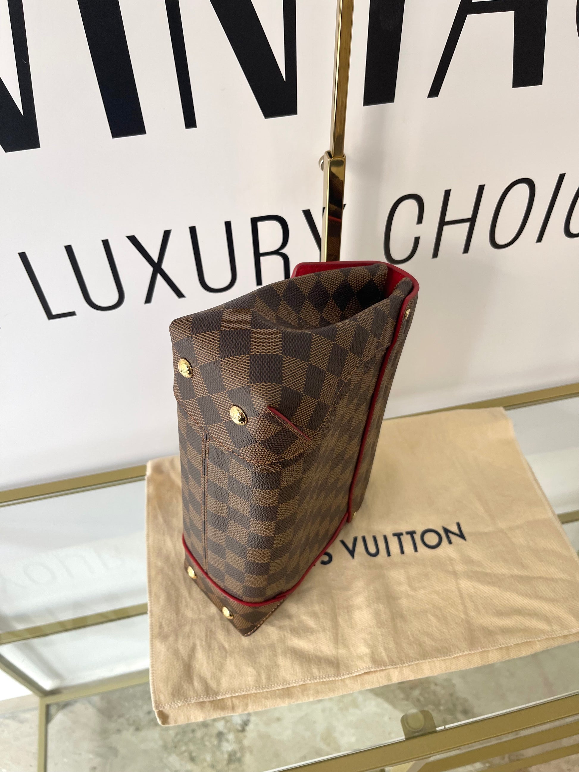 Borsa Caissa Damier Ebéne Louis Vuitton
