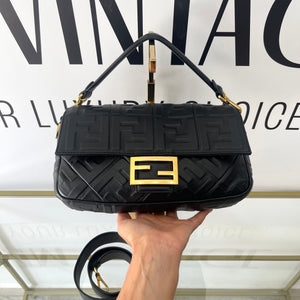 Borsa Baguette FF Fendi