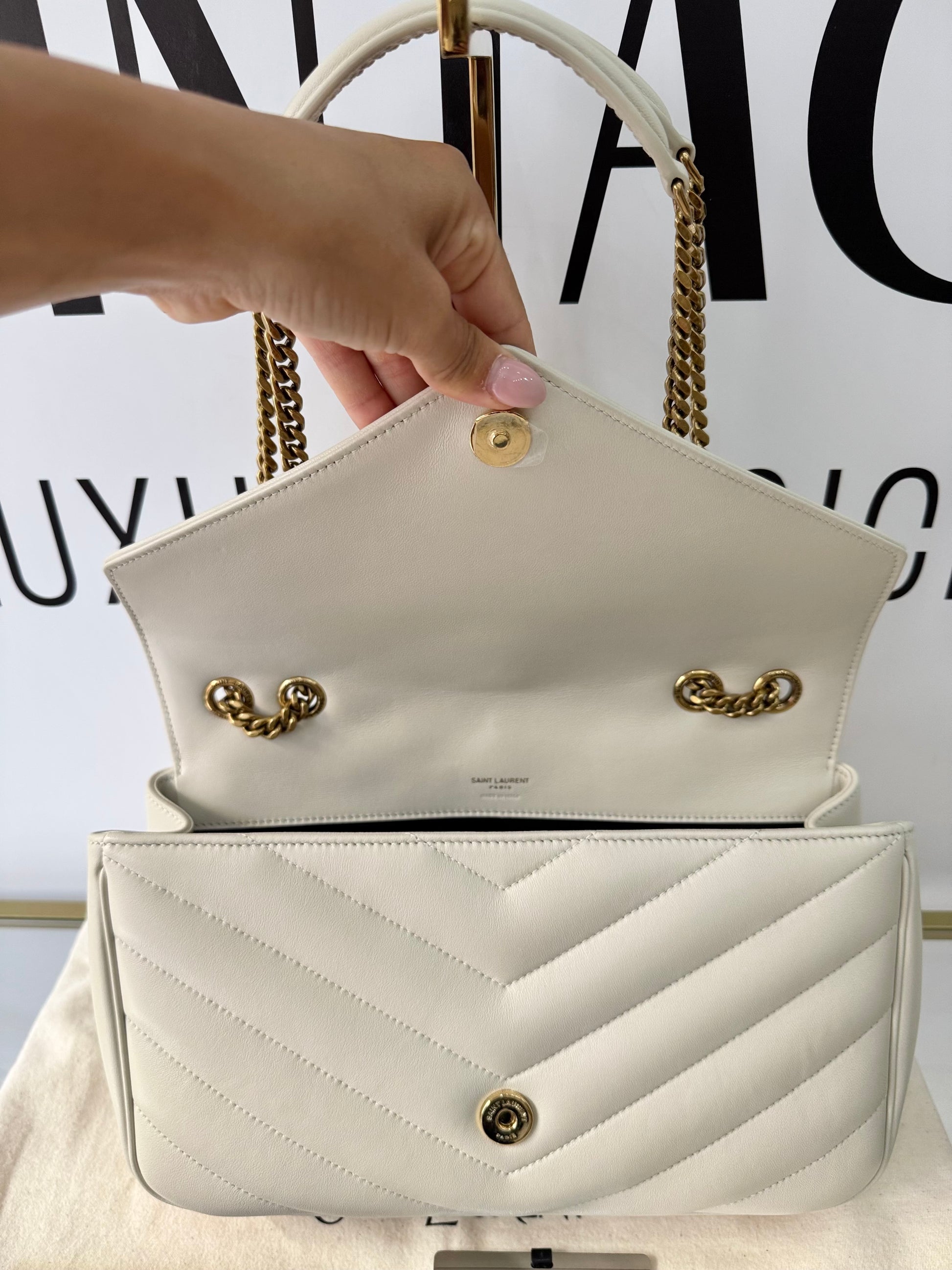 Borsa LouLou Medium Saint Laurent