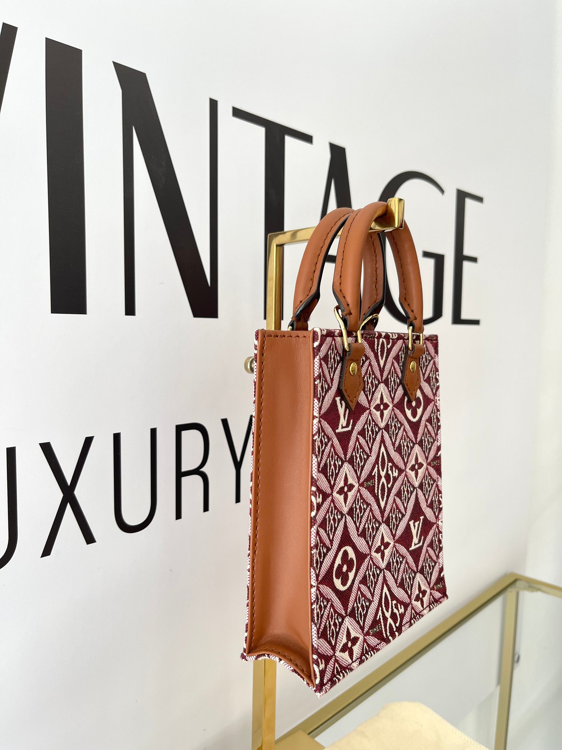 Borsa Petit Sac Plat Jacquard Since 1854 Louis Vuitton