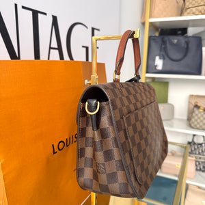 Borsa Beaumarchais Damier Ebène Louis Vuitton