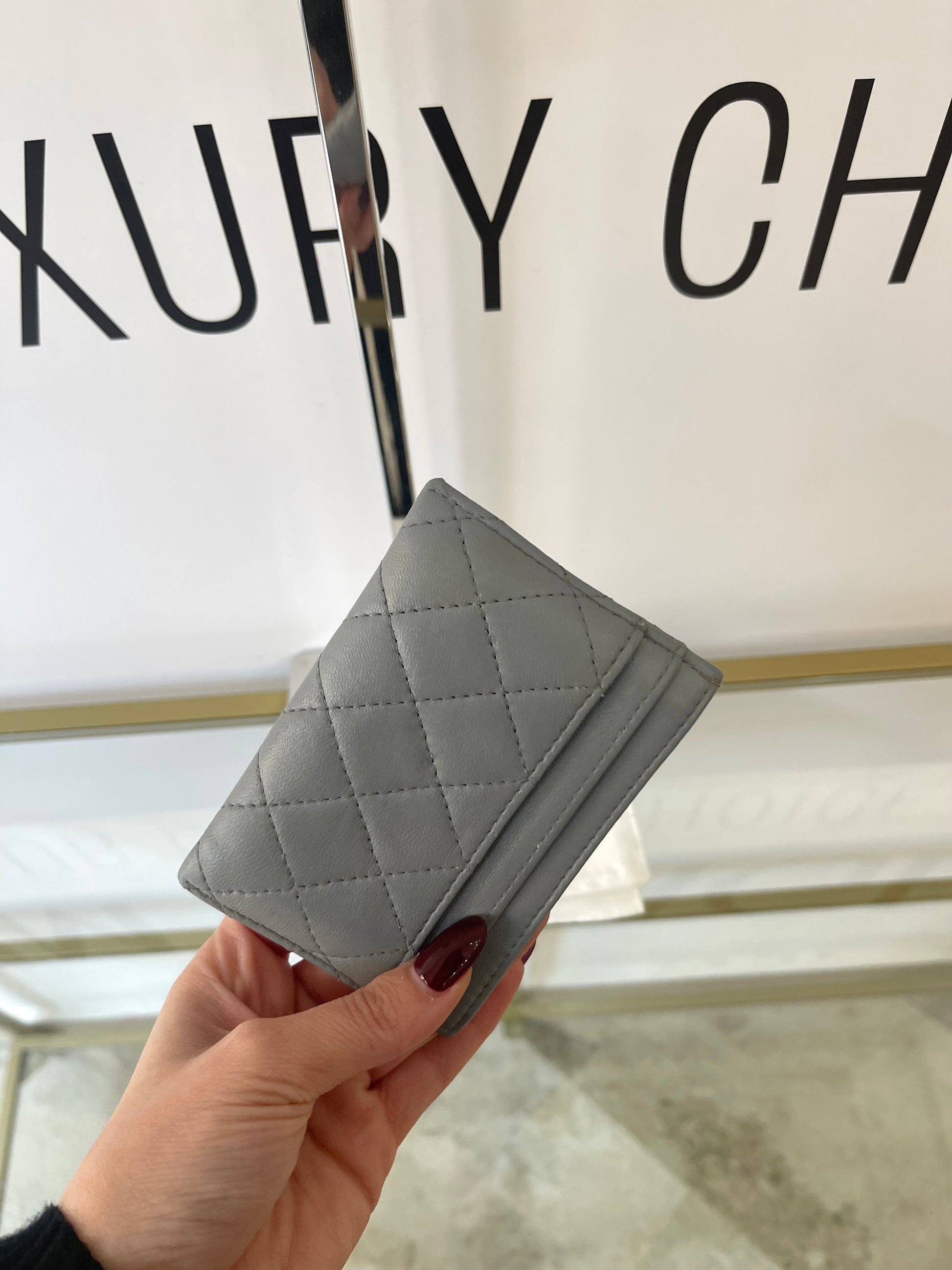 Portacarte Chanel Boy