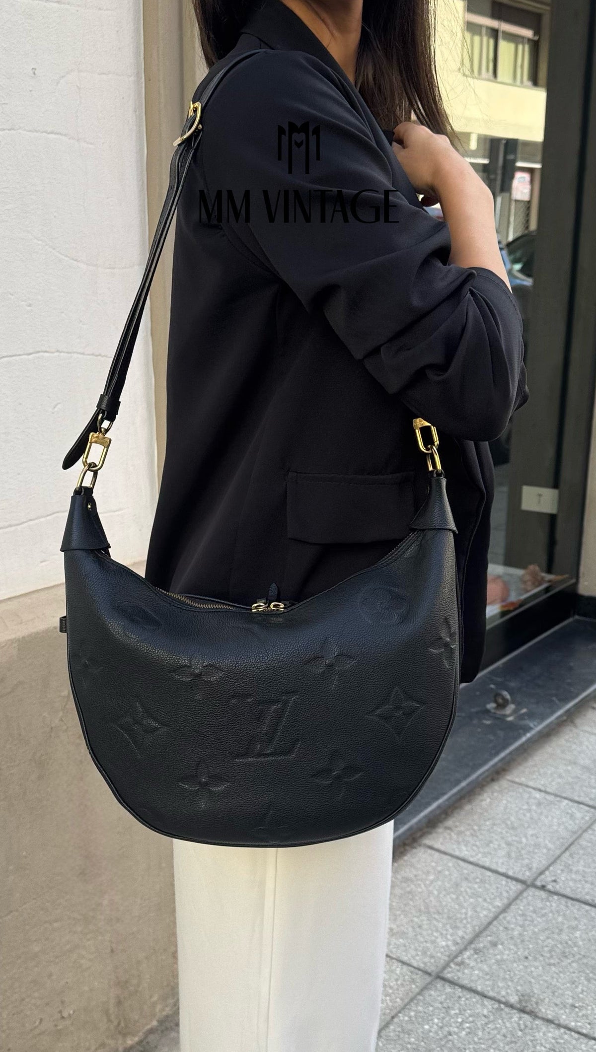 Borsa Loop Hobo Monogram Empreinte Louis Vuitton