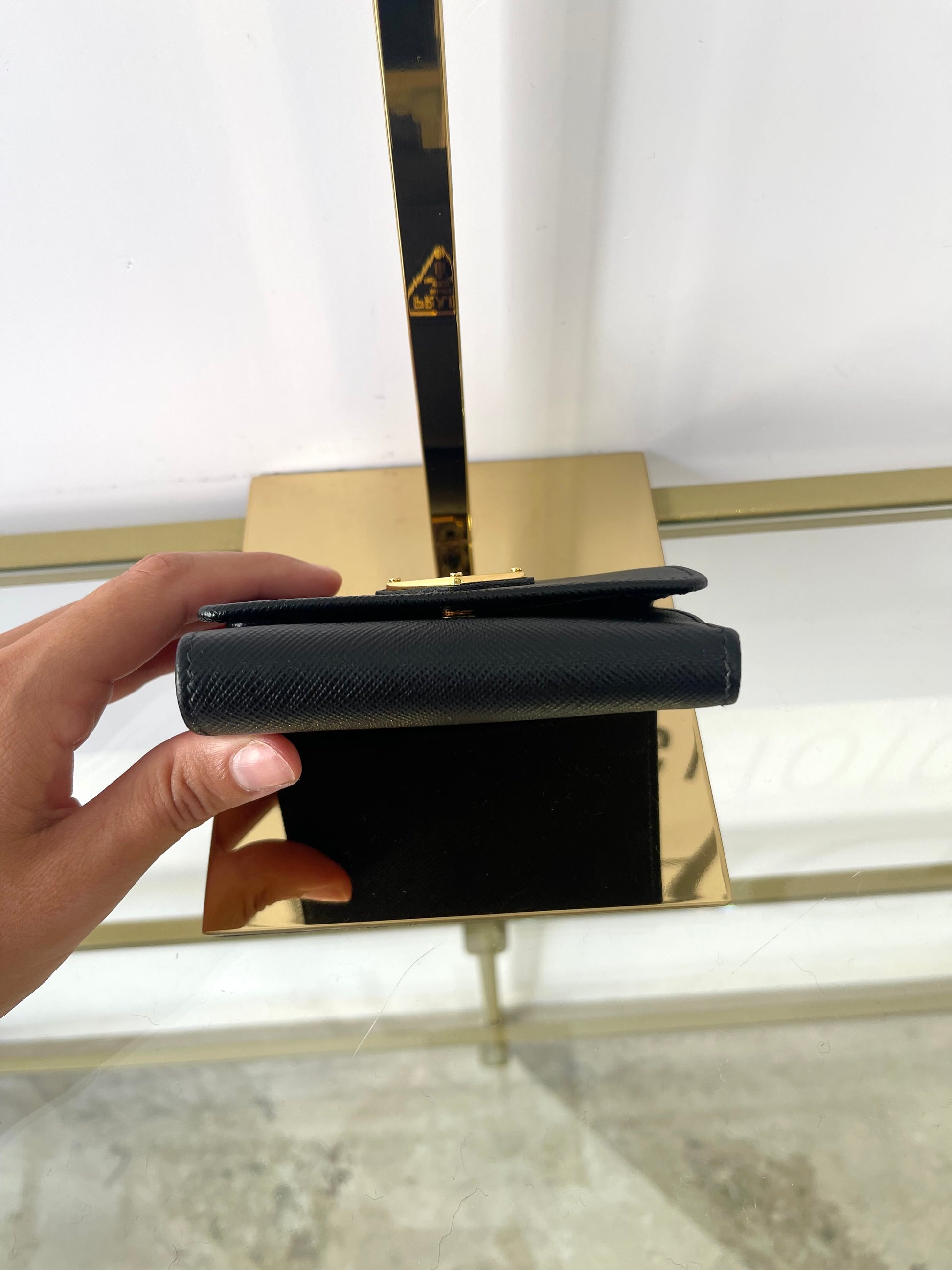 Portafoglio in Saffiano Prada