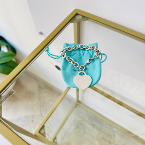 Bracciale a Maglie Cuore XL Tiffany