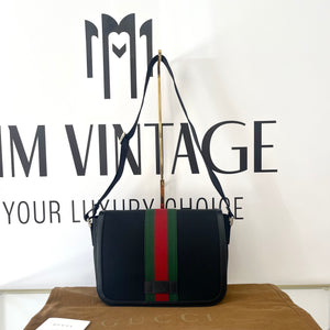 Borsa Techno Web Stripe Gucci