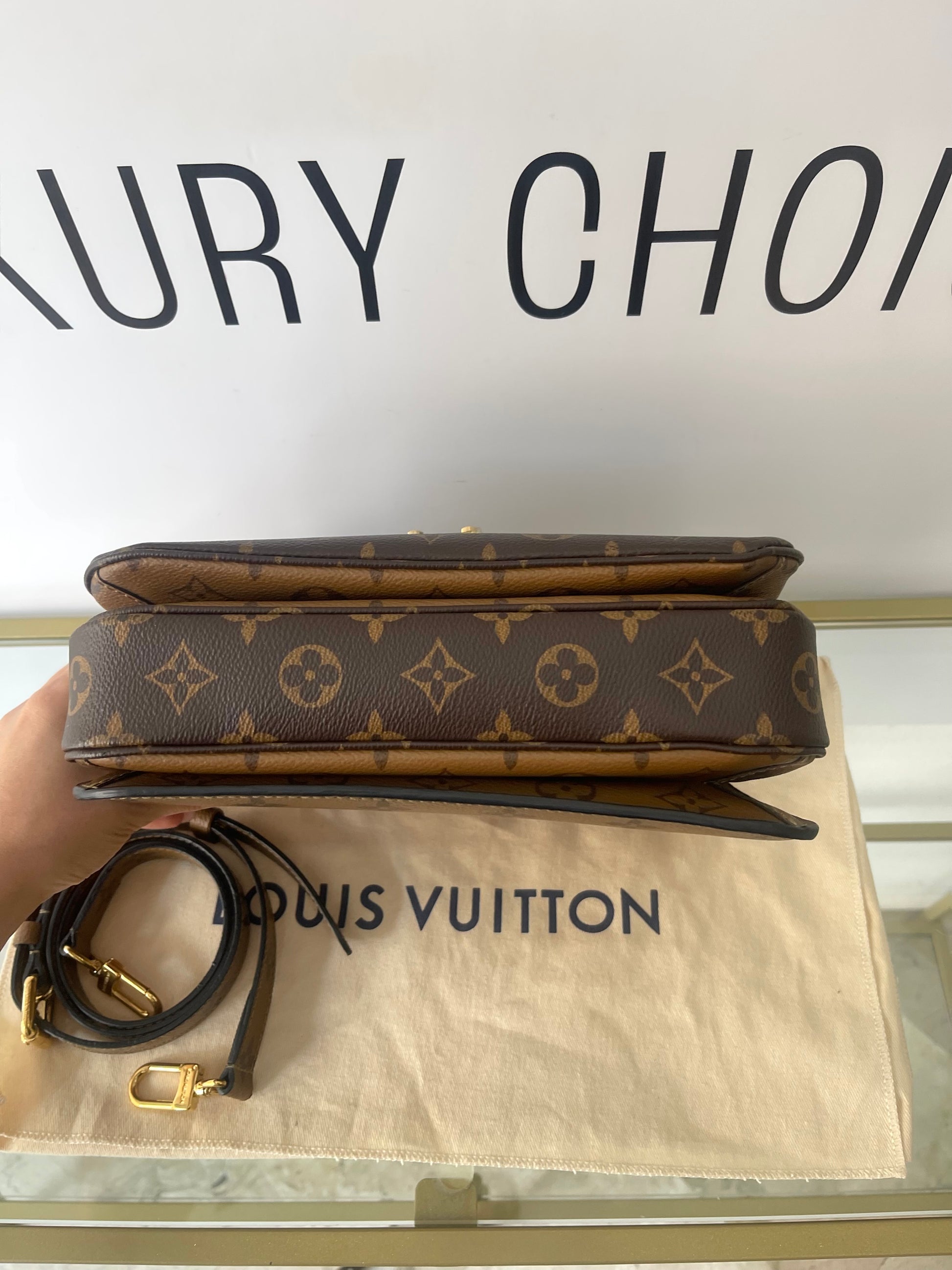 Borsa Métis Monogram Reverse Louis Vuitton
