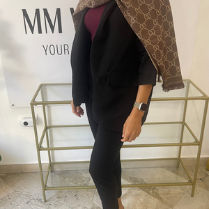 Sciarpa GG jacquard sabbia/marrone Gucci