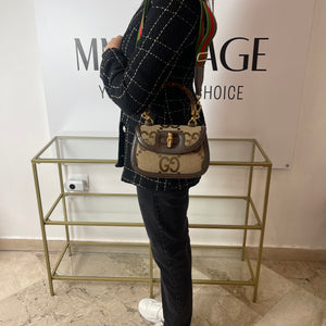 Borsa Bamboo 1947 Jumbo GG Gucci