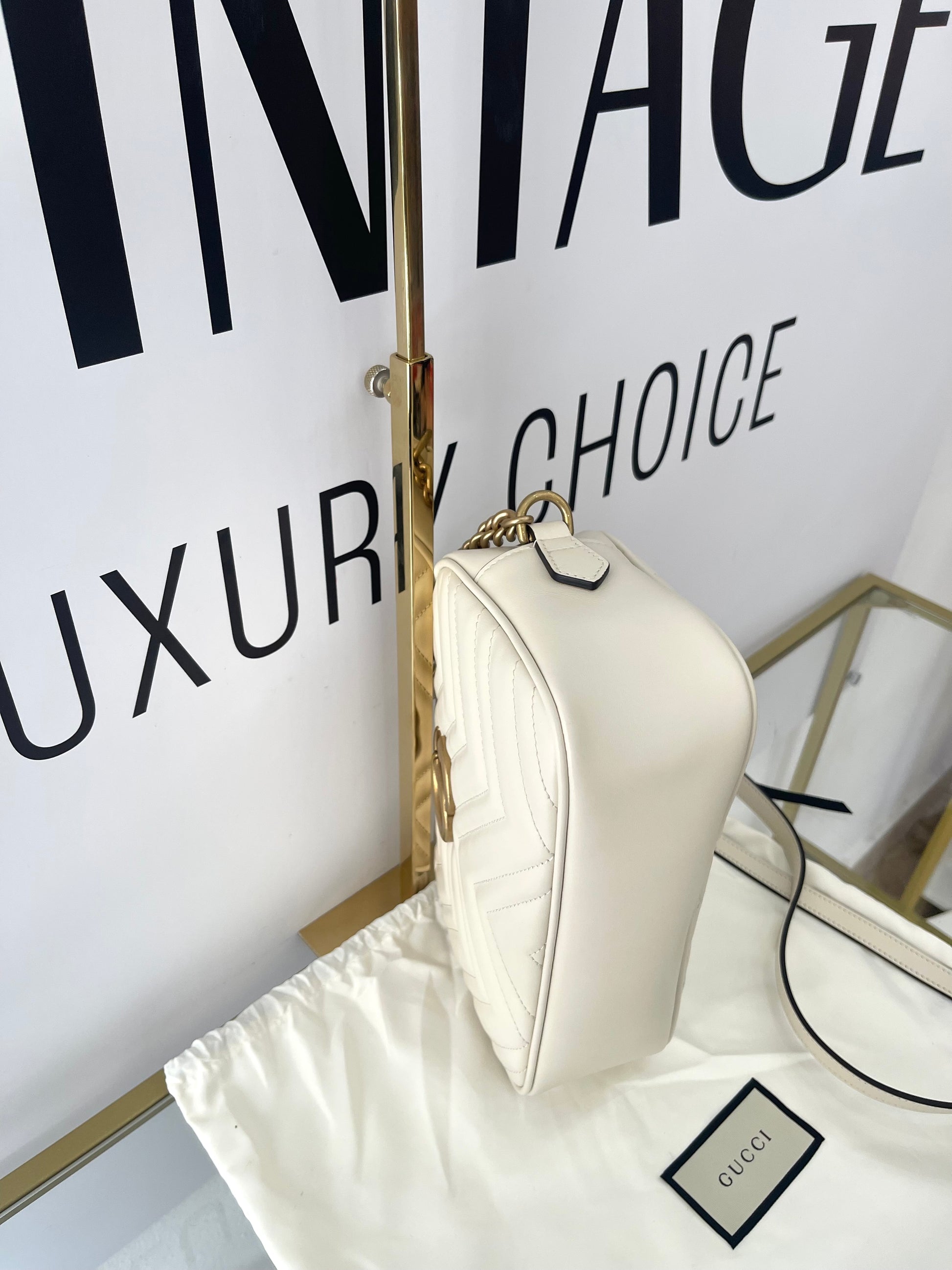 Borsa Camera Bag GG Marmont Matelassé Gucci