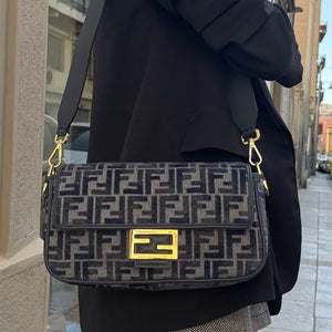 Borsa Baguette FF Fendi