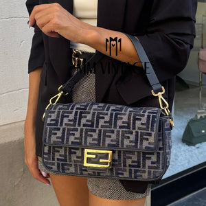 Borsa Baguette FF Fendi