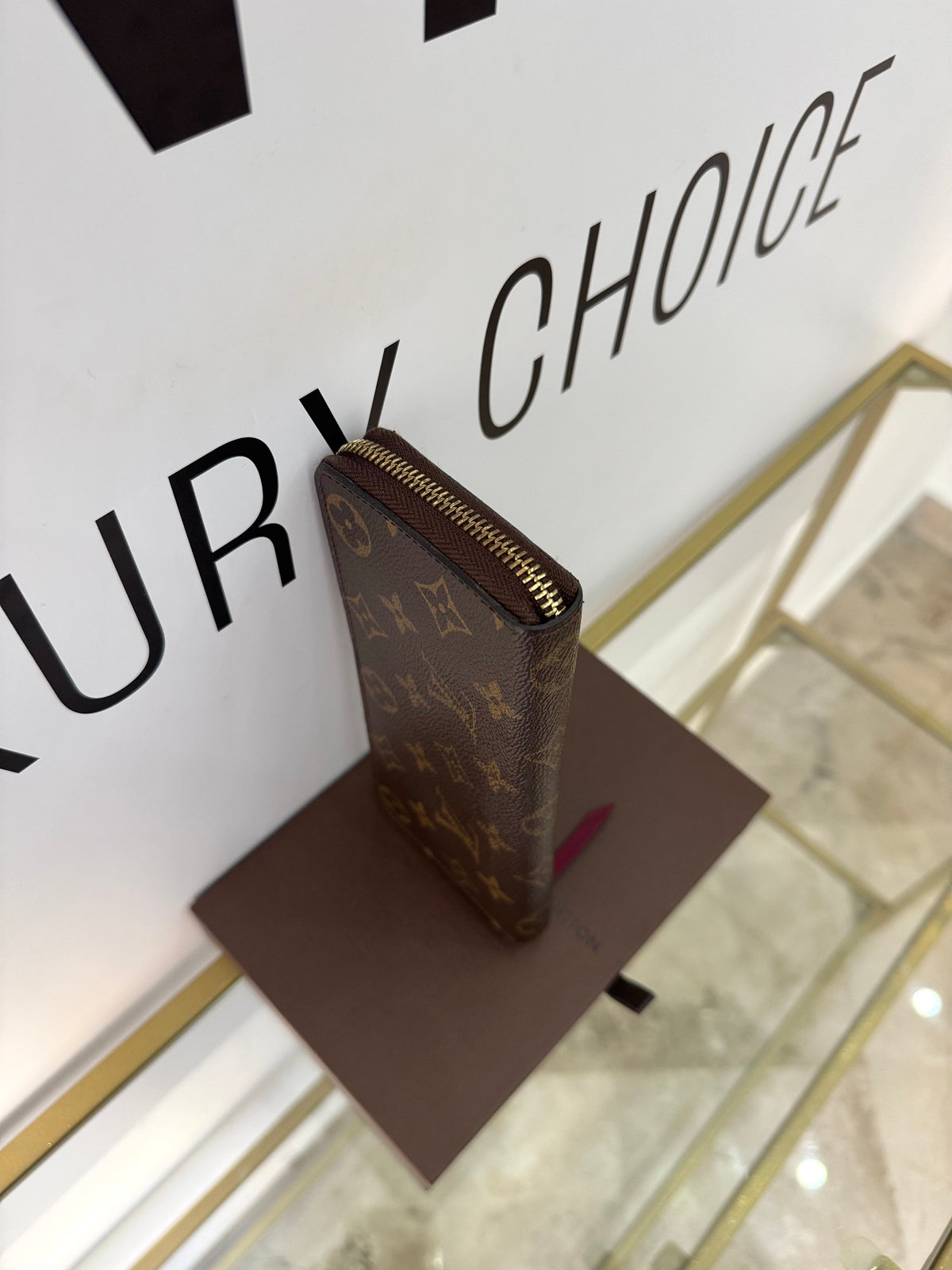 Portafoglio Clémence Monogram Louis Vuitton