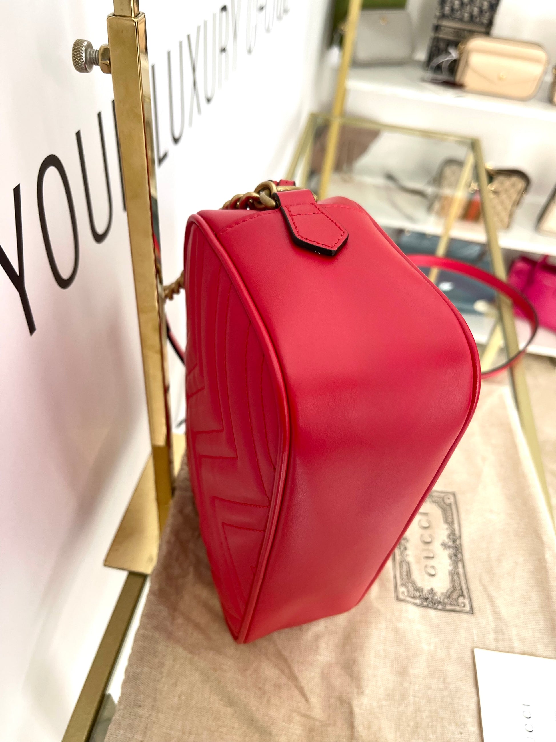 Borsa Camera Bag GG Marmont Matelassé Gucci