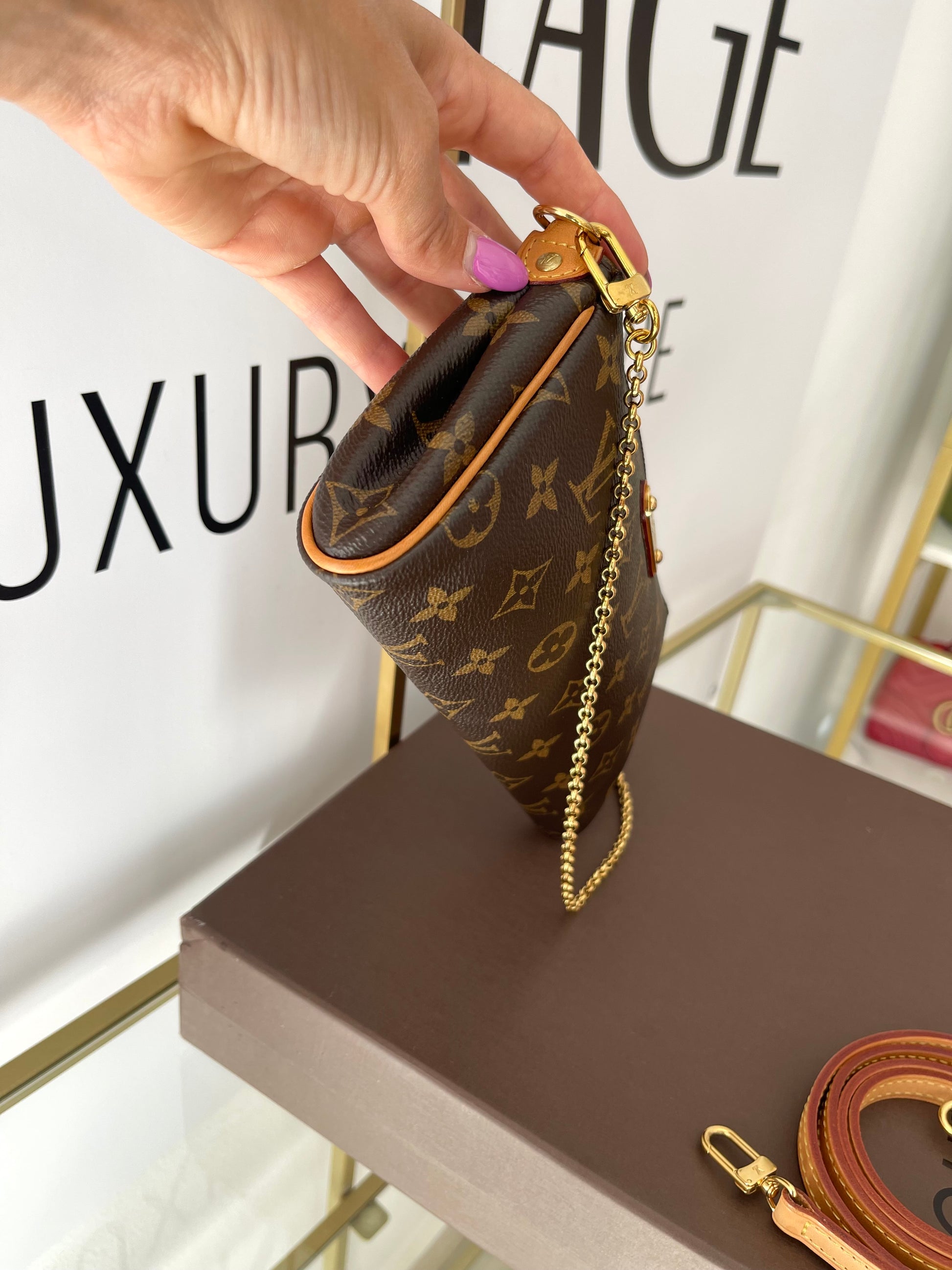 Borsa Eva Monogram Louis Vuitton