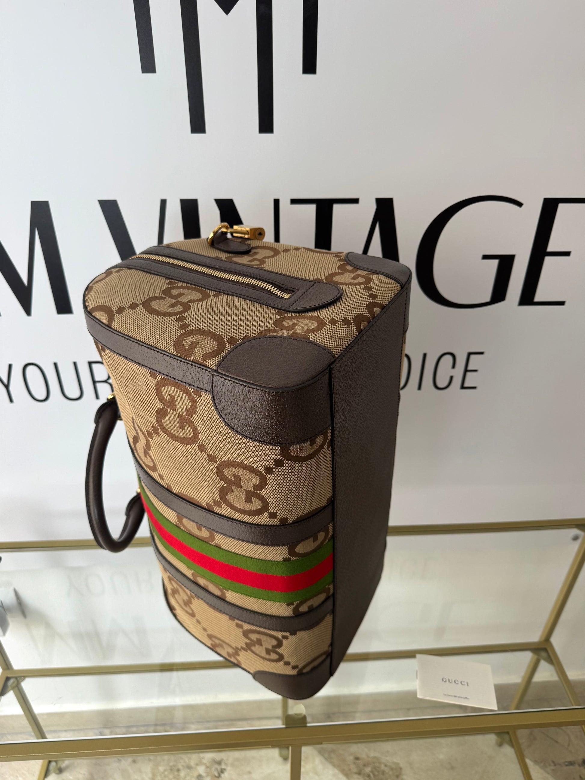 Borsone Savoy GG Jumbo Gucci