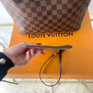 Borsa Neverfull PM Damier Ébène Louis Vuitton
