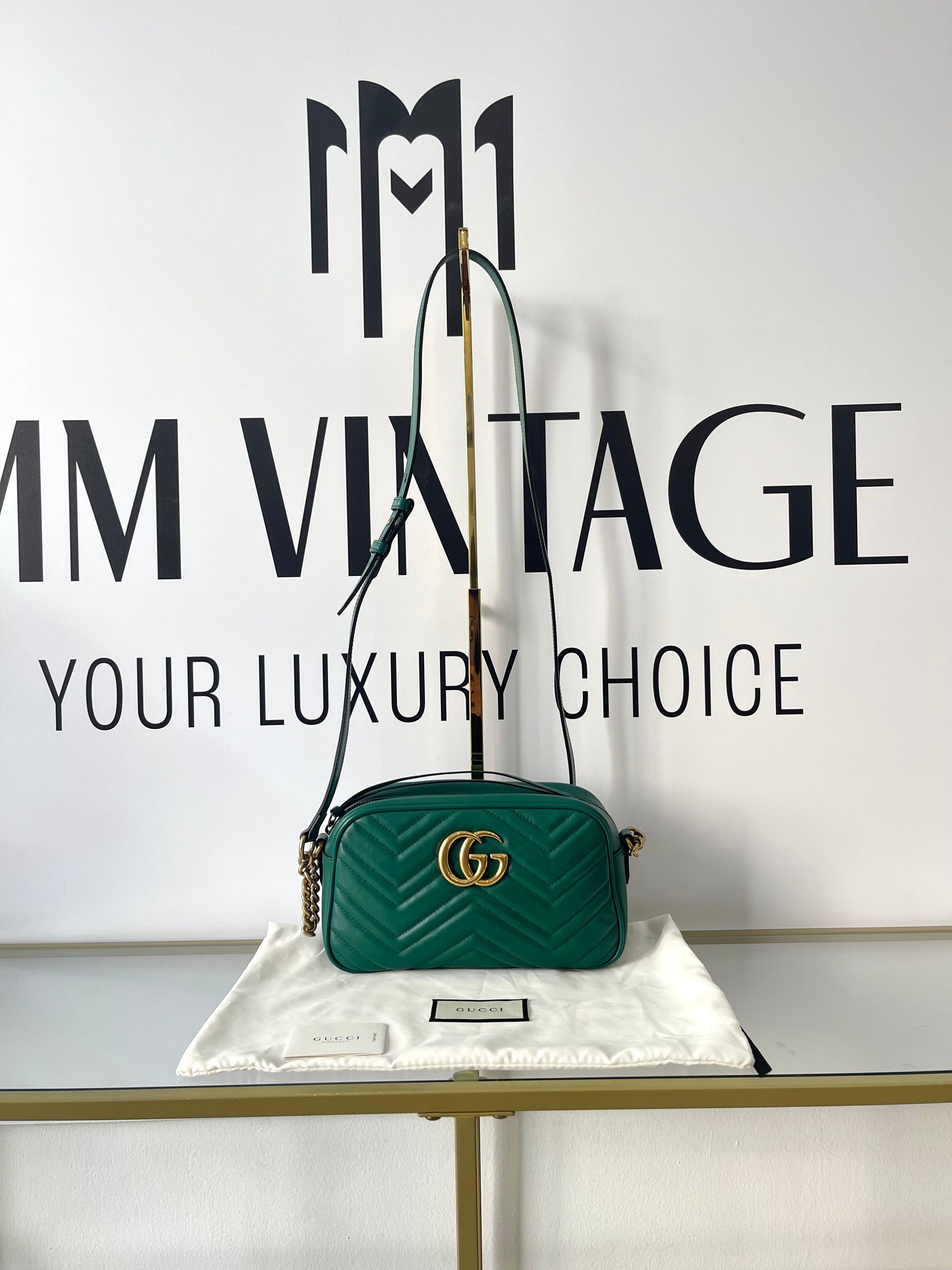 Borsa Camera Bag GG Marmont Matelassé Gucci