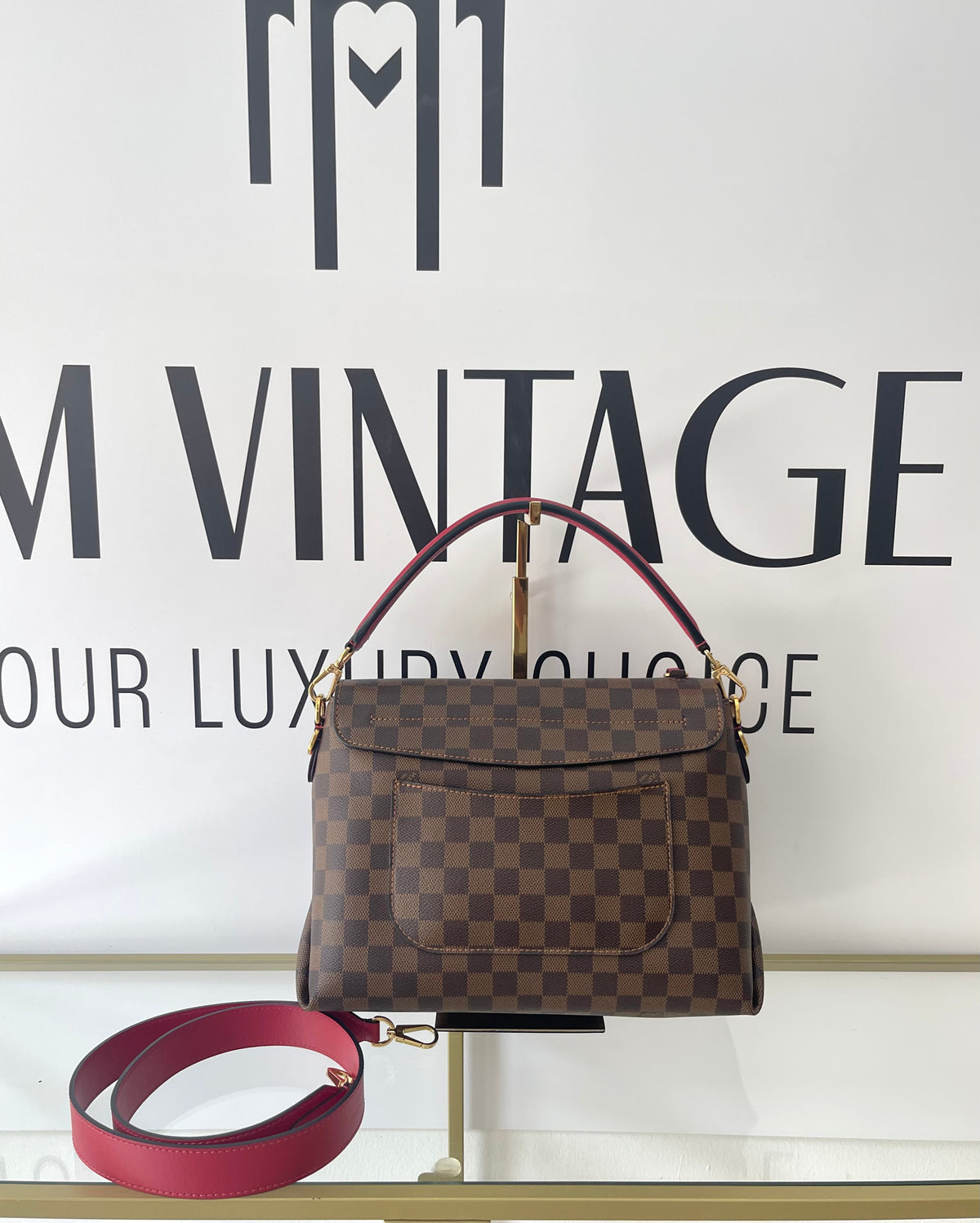 Borsa Beaubourg MM Damier Ebène Louis Vuitton