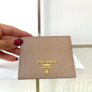 Portacarte in Saffiano Prada