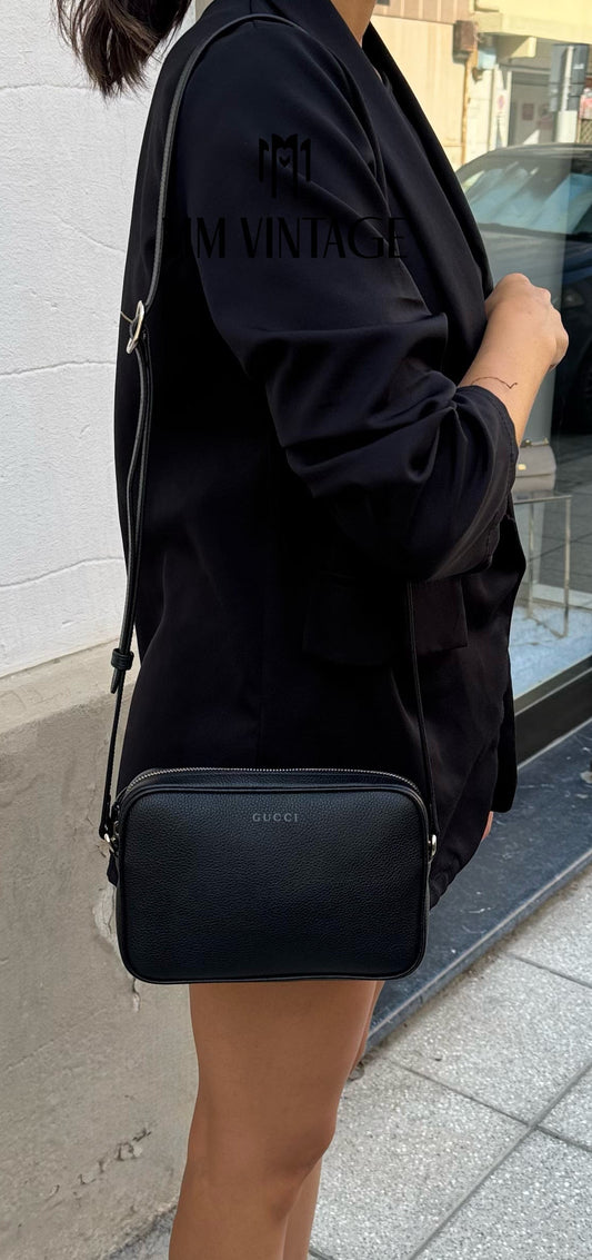 Borsa in pelle martellata Gucci
