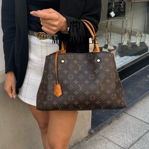 Borsa Montaigne MM Monogram Louis Vuitton