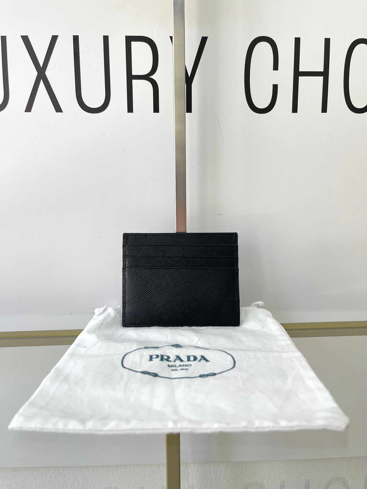 Portacarte in Saffiano Prada