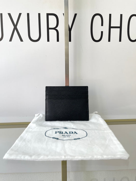 Portacarte in Saffiano Prada
