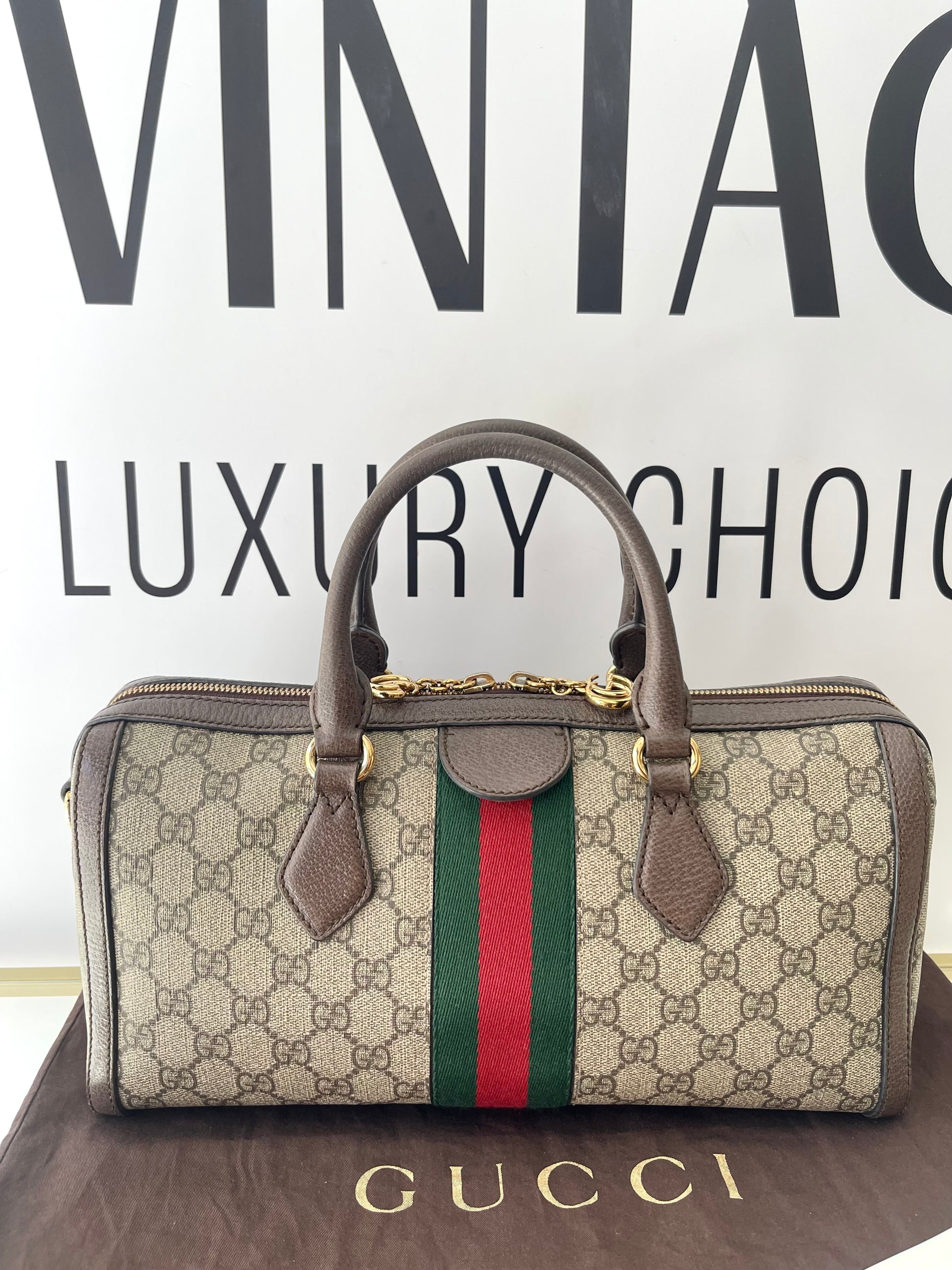 Borsa Bauletto Ophidia GG Supreme Gucci