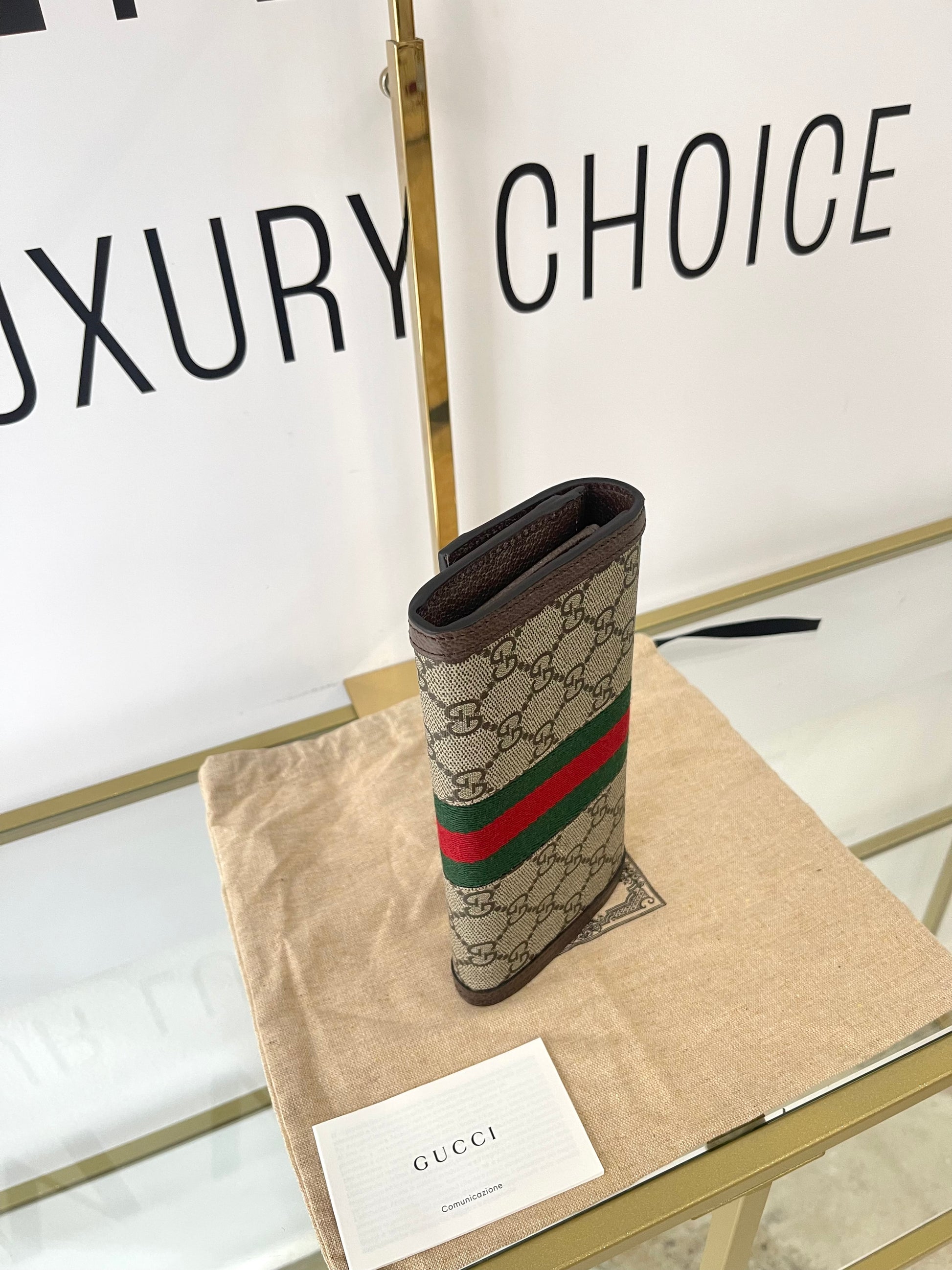 Portafoglio Continental Ophidia GG Gucci