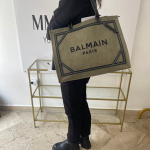 Borsa B-Army 42 Kaki/Noir Balmain