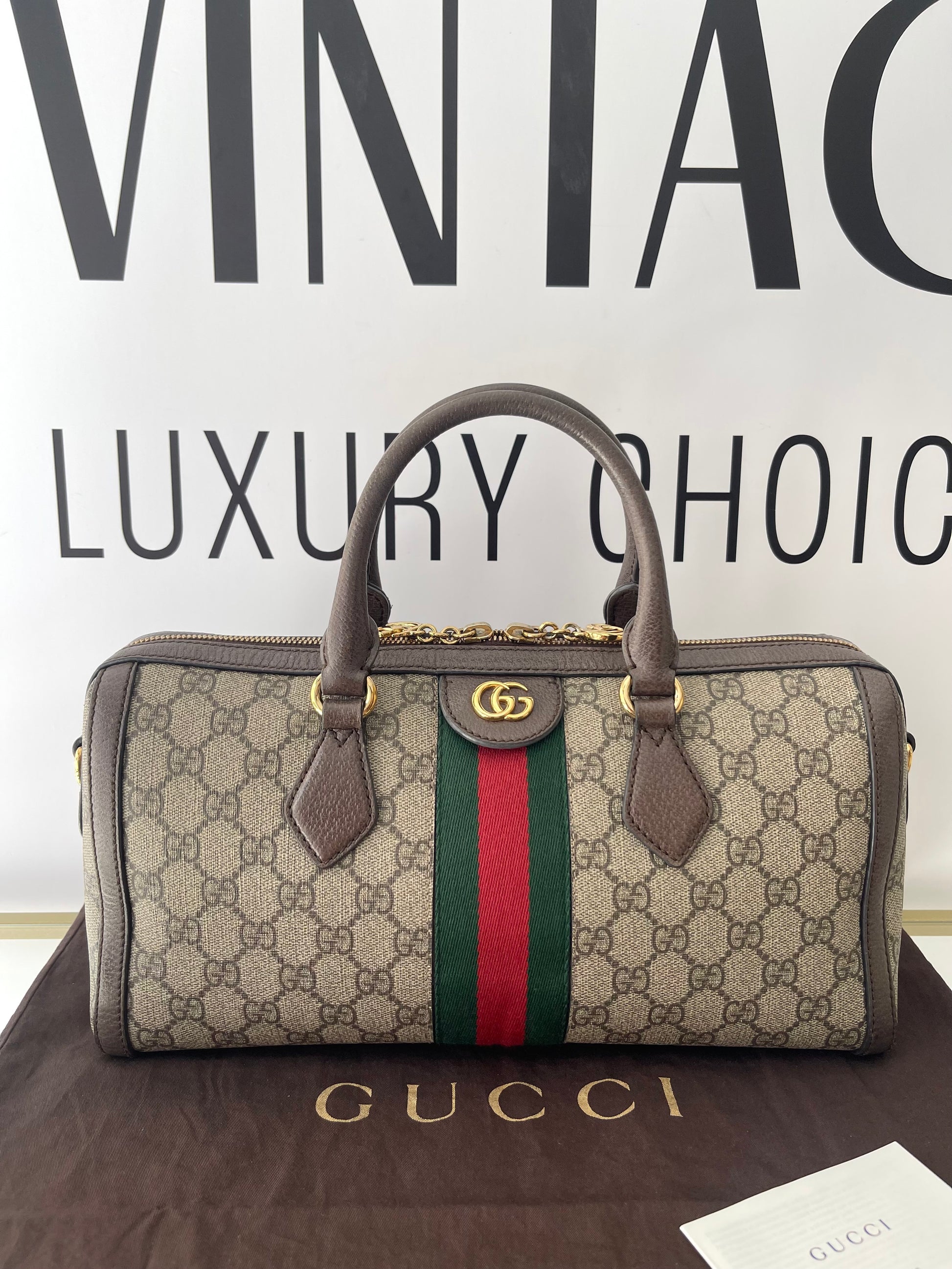 Borsa Bauletto Ophidia GG Supreme Gucci