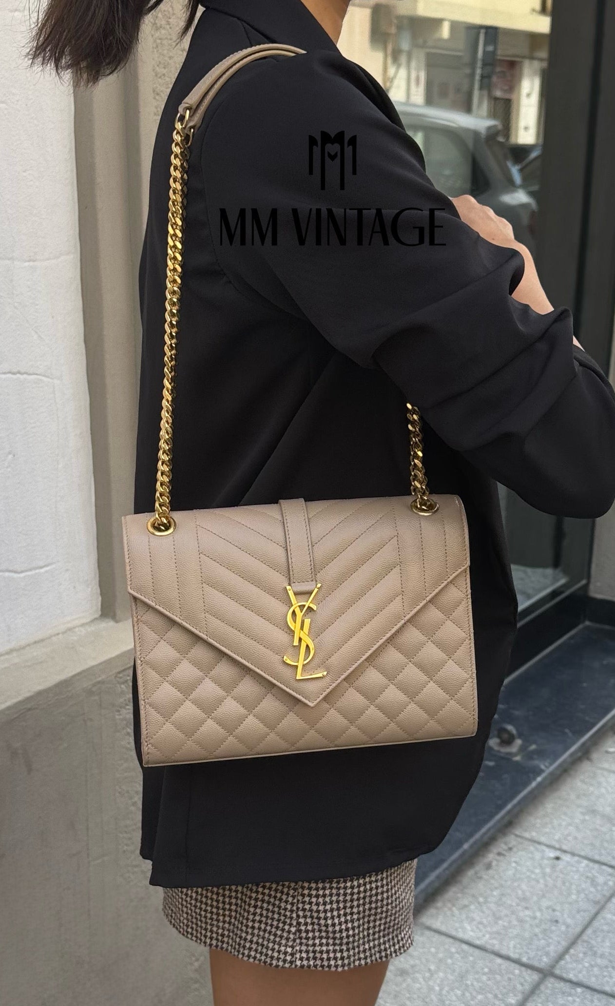 Borsa Envelope Medium Saint Laurent