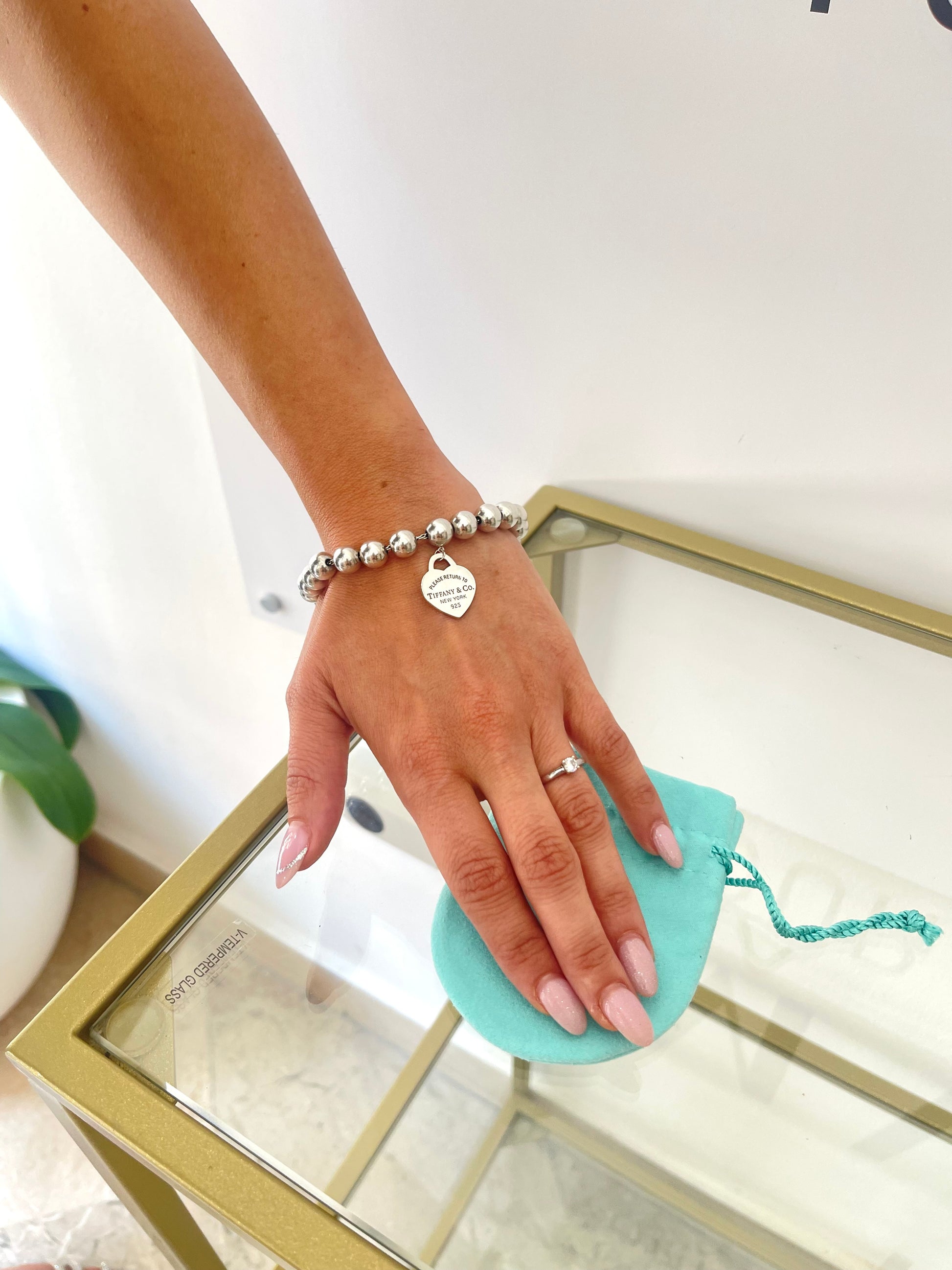 Bracciale Bead Cuore Small Tiffany